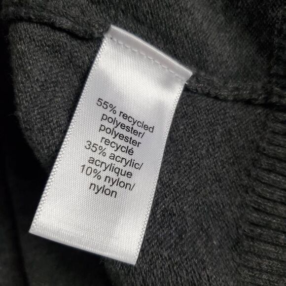 Maurices Gray Open Front Cardigan Women’s Small Long Sleeve Pockets - Picture 5 of 6